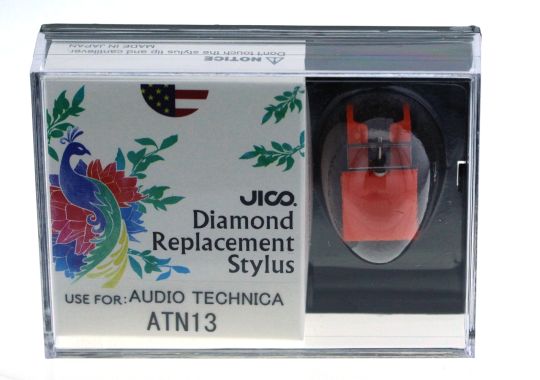 JICO Replacement for Audio-Technica ATN13E Stylus - For US Sale Only