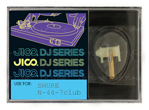 JICO Replacement N44-7 Club Stylus for Shure M44-7 Cartridge