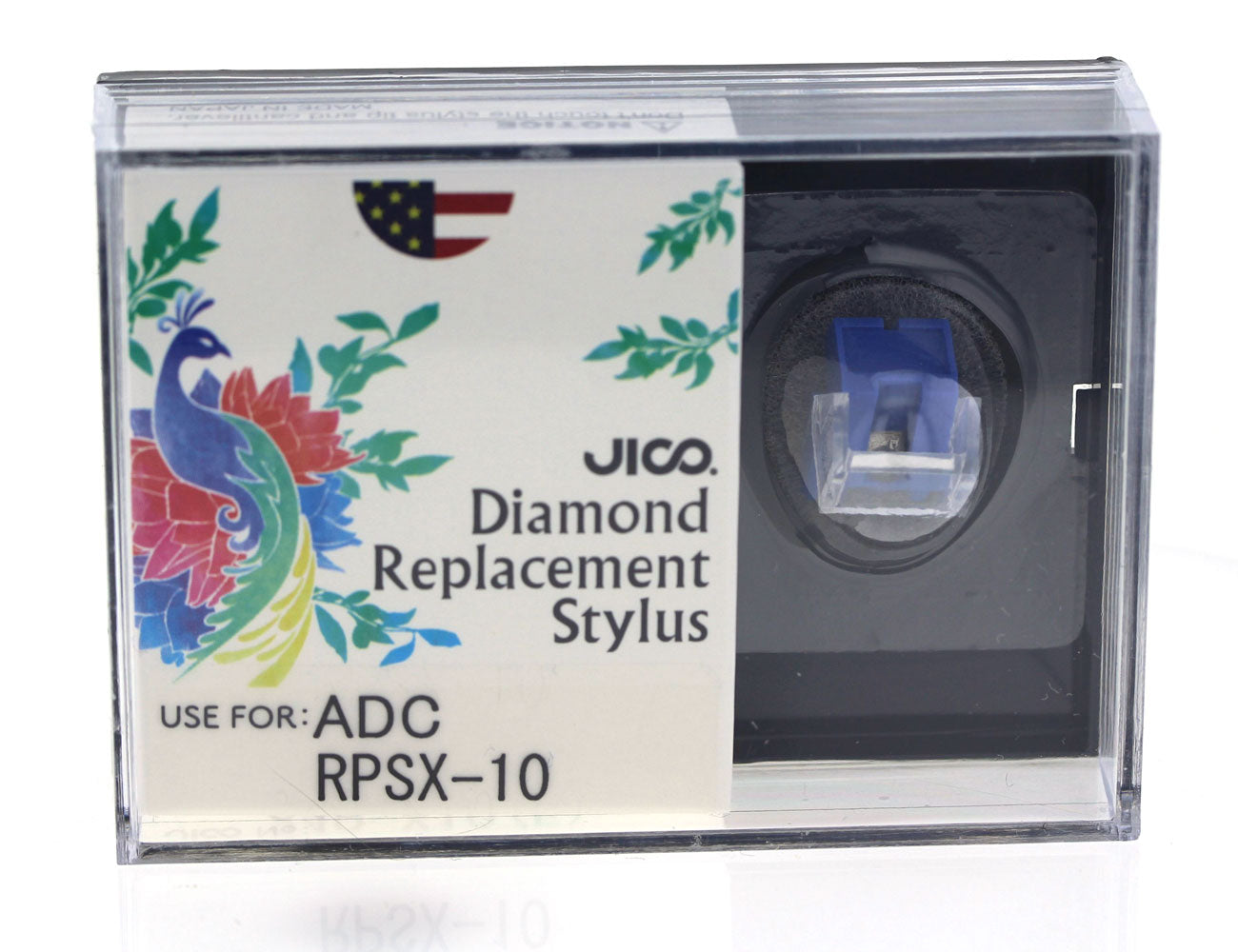 RPSX-10 Jico stylus replacement for ADC RPSX-10 stylus - for US sale only