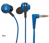 Audio-Technica ATH-COR150 Core Bass Immersive In-Ear Headphones in blue