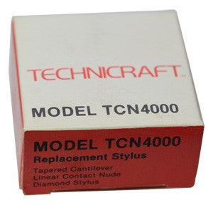Audio-Technica Technicraft TCN-4000 TCN4000 phonograph needle stylus in packaging