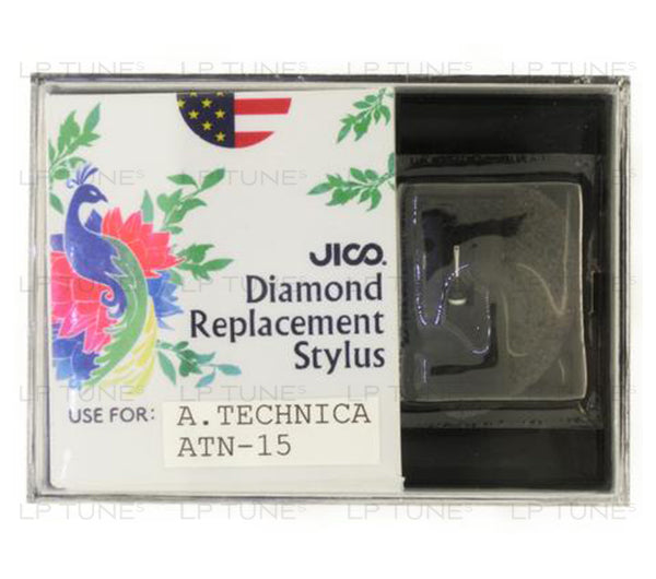JICO replacement Audio-Technica ATN15 stylus in packaging
