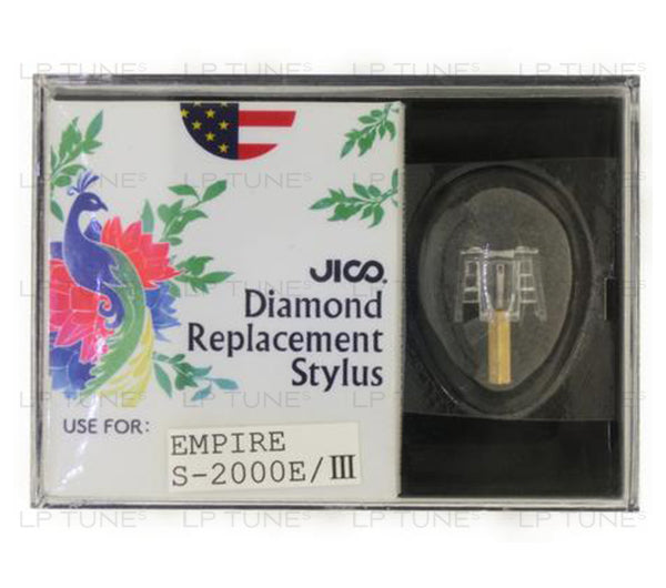 JICO replacement Empire S-2000E/III stylus in packaging