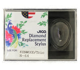 JICO replacement Stylus for Kenwood KD-76F turntable in packaging