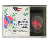 JICO replacement Stylus for Kenwood P-110S turntable in packaging