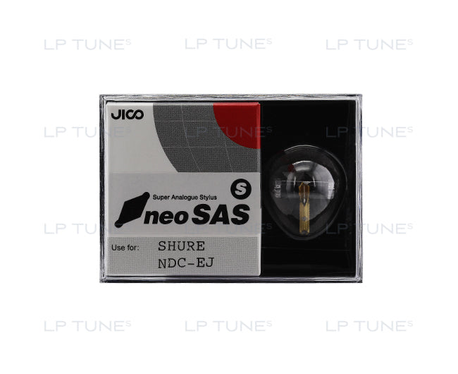JICO neoSAS/S replacement Shure NDC-EJ stylus in packaging