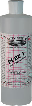 Nitty Gritty PURE 1 Record Cleaning Fluid for 78's - 16 oz.