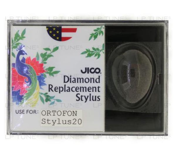 JICO replacement Ortofon Stylus 20 in packaging
