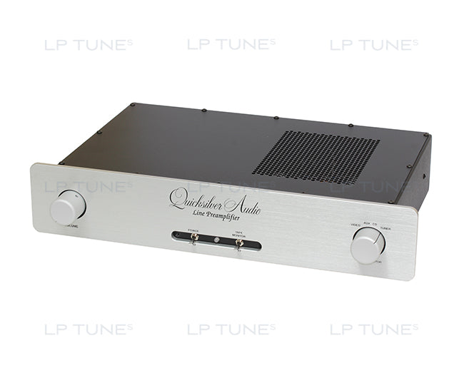 Quicksilver Line Preamplifier in silver