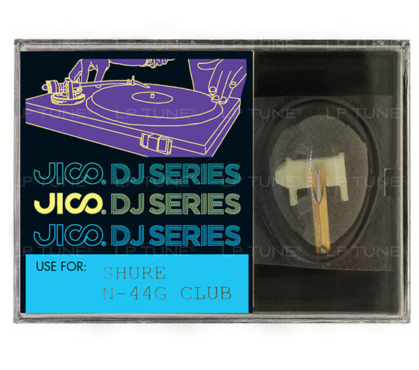 JICO replacement Shure N44G CLUB stylus - for US sale only