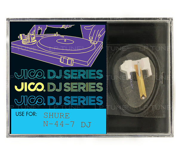JICO replacement Shure N44-7 (N447) DJ Improved stylus, – LP Tunes
