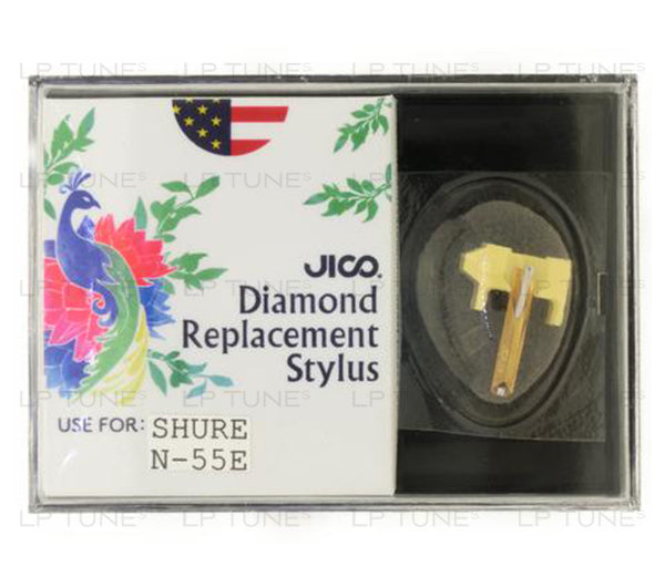 JICO replacement Shure N55E stylus in packaging