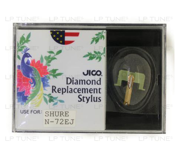 JICO replacement Shure N-72EJ stylus, Replacement Needle, Stylus