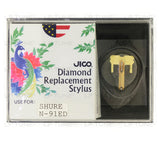 JICO replacement Stylus for Shure M91MGD cartridge