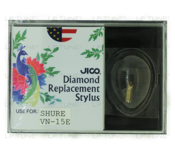 JICO replacement Shure VN-15E stylus in packaging