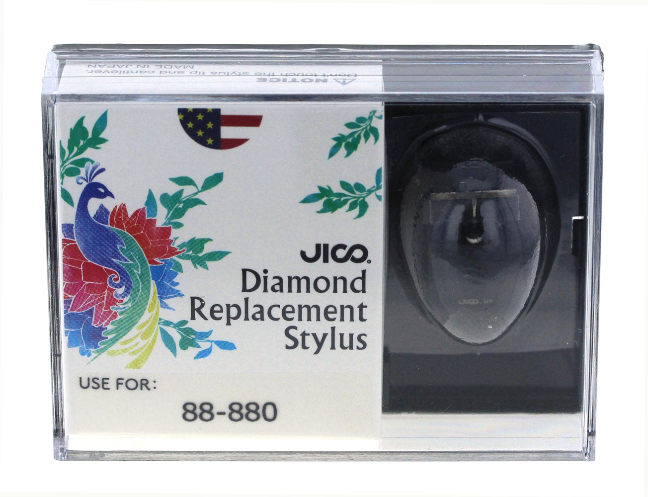 ATN20SS (ATN-20SS) JICO 88-880 stylus replacement for Audio-Technica ATN20SS stylus