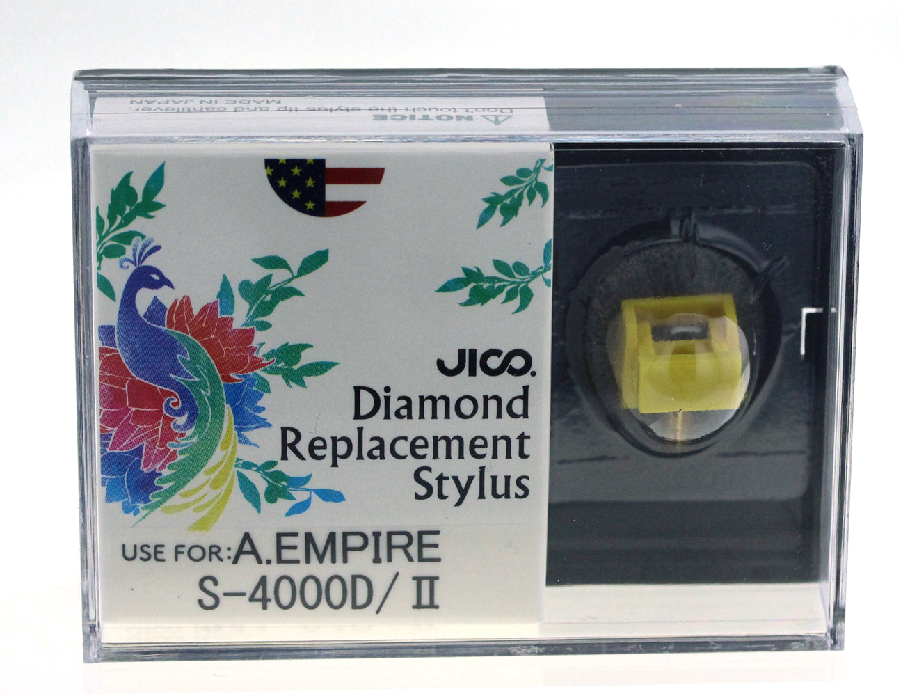 JICO 241-04D/II Shibata Stylus Replacement for Empire S-4000D/II Stylus