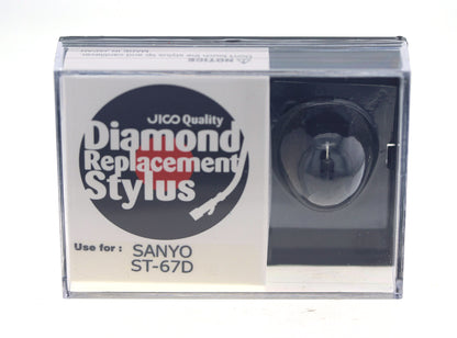 Jico ST-67D Stylus Replacement for Sanyo MG-67D Cartridge