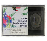 JICO Replacement Ortofon D-20FL Super stylus in packaging