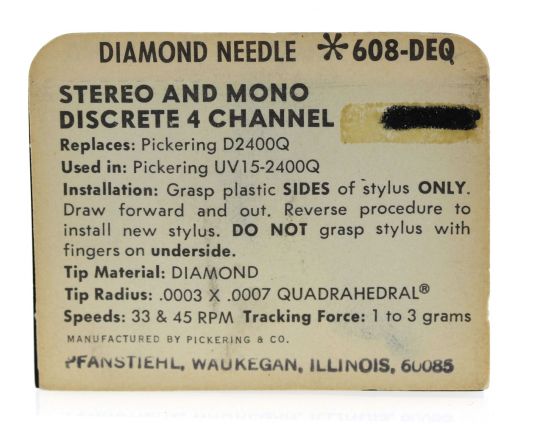 Pickering D2000-Q stylus