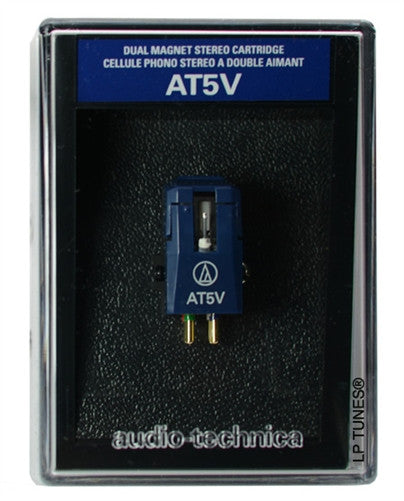 Audio-Technica AT5V phono cartridge in packaging