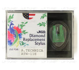 JICO replacement Audio-Technica ATN-11E stylus in packaging