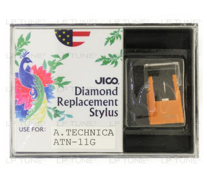JICO replacement Audio-Technica ATN-11G stylus in packaging