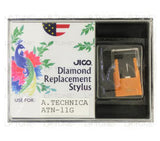 JICO replacement Audio-Technica ATN-11G stylus in packaging