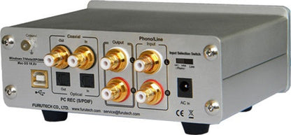 ADL Furutech GT40 USB DAC Audio Interface with phono preamp