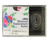 JICO replacement Kenwood N-64C stylus in packaging