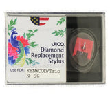 JICO replacement Stylus for Kenwood P-3X turntable in packaging