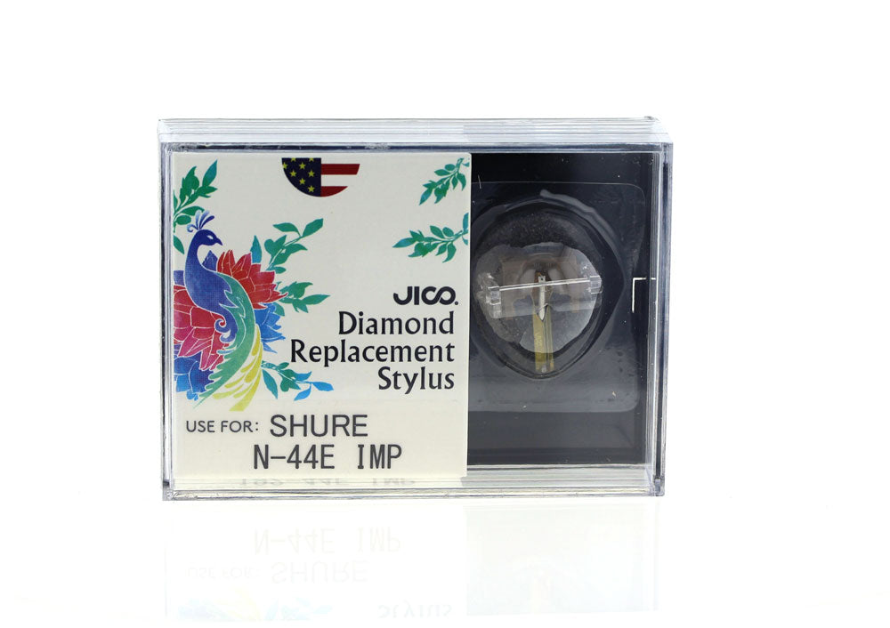 JICO replacement Shure N-44E IMPROVED stylus - for US sale only