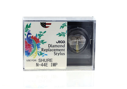 JICO replacement Shure N-44E IMPROVED stylus - for US sale only