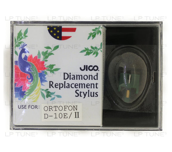 JICO replacement Ortofon D10E MKII stylus in packaging