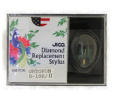 JICO replacement Ortofon D10E MKII stylus in packaging