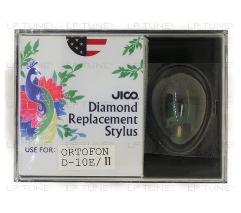 JICO replacement Ortofon D10E MKII stylus, Replacement