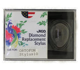 JICO replacement Ortofon Stylus 10 in packaging
