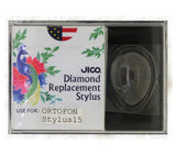 JICO replacement Ortofon Stylus 15 in packaging