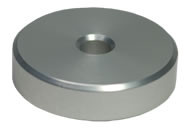 Sonic Dome 45 RPM Record Adapter - Polished Aluminum