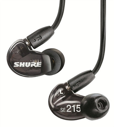 SHURE SE215-K Sound Isolating Earphones, Black | LP TUNES – LP Tunes