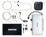 Shure SE846-CL Sound Isolating Earphones with Quad HiDef MicroDrivers & True Subwoofer with accessories