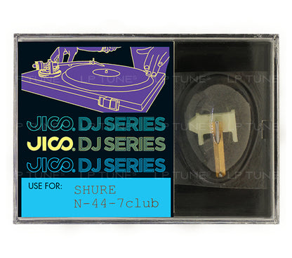 JICO replacement Shure N44-7  CLUB stylus