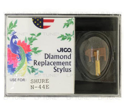 JICO replacement Shure N-44E stylus in packaging
