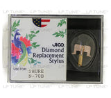 JICO replacement Shure N-70B stylus in packaging
