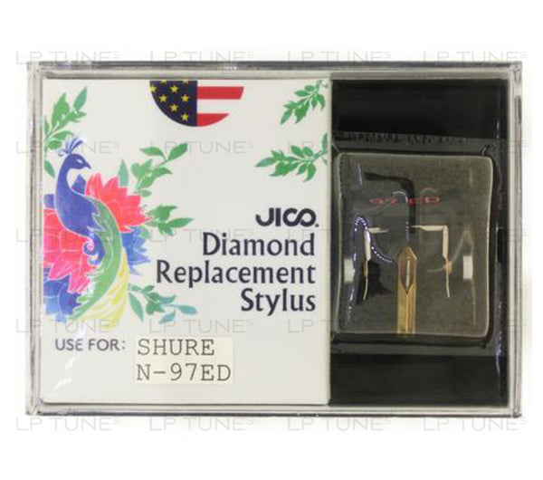 JICO replacement Stylus for Shure M97ED cartridge in packaging