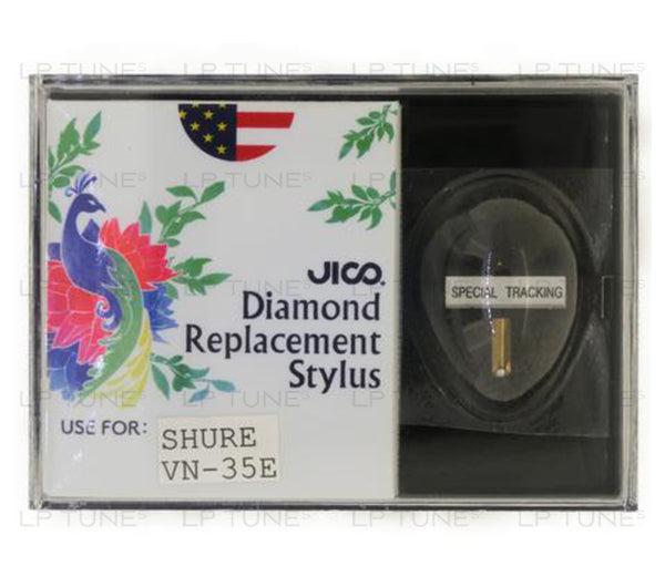 JICO replacement Shure VN-35E stylus in packaging