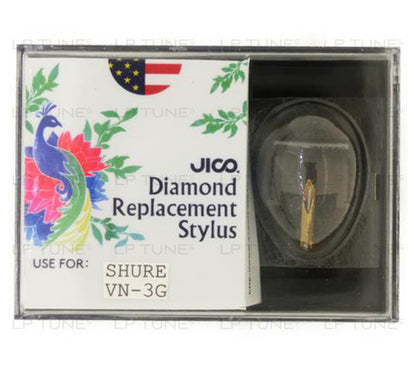 JICO replacement Shure VN-3G stylus in packaging