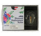 JICO replacement Shure VN-45HE stylus in packaging