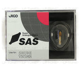 JICO SAS replacement Shure VN5MR (HG) stylus in packaging