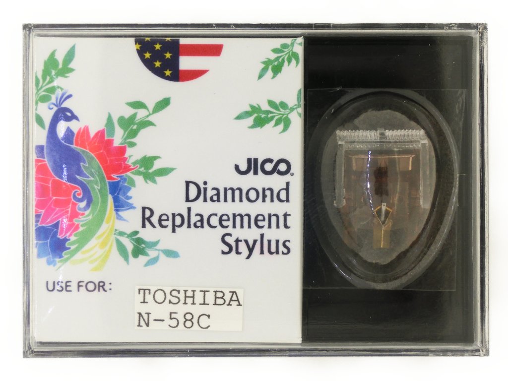 JICO replacement stylus for Toshiba SM-3350 turntable in packaging